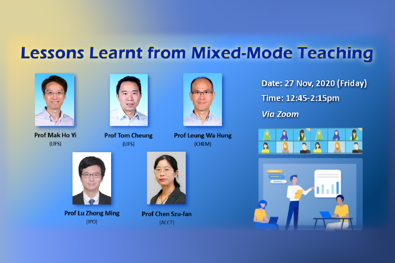 Lessons Learnt from Mixed-Mode Teaching