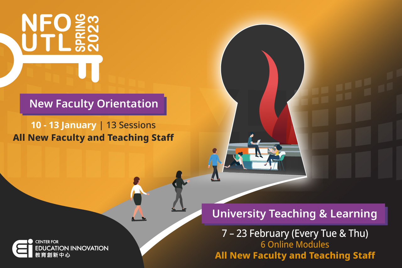 New Faculty Orientation and University Teaching & Learning course | SPRING 2023
