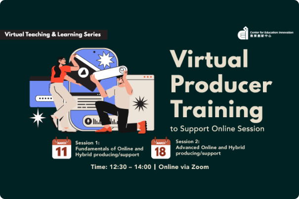 Virtual Producer Training to Support Online Sessions